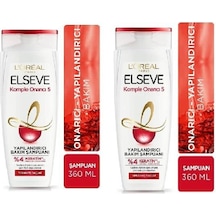 Elseve Komple Onarıcı Şampuan 360 Ml -2'li- Elseve Komple Onarıcı Şampuan 360 Ml -2'li-