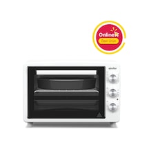 Simfer 3420 Beyaz 34 LT Statik Mini / Midi Fırın - 4 Fonksiyon, Programlanabilir Pişirme & Isı Kontrol Sistem