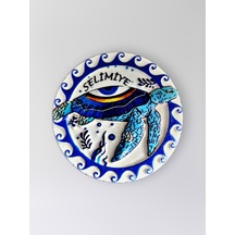 Selimiye Polyester Kabartmalı Kaplumbağalı Magnet 7 Cm Dekoratif Hediyelik Buzdolabı Süsü Kod:1317