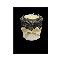 Hediyelik Kahve Yanı Sunumluk Dekoratif Tealight Mumluk 6x6 Cm 2 Li