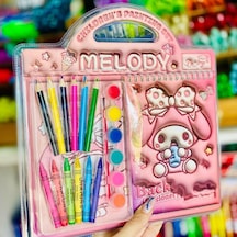 Sanrio Cinnamoroll Mymelody Kuromi Hediyelik Boyama Seti Pembe