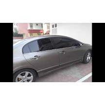 Honda Civic Krom Cam Çıtası 2002 - 2006 Arası 4 Parça