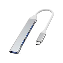 Type-c Usb Çoklayıcı Hub 1x Usb 3.0 + 3x Usb 2.0 Yüksek Hızlı Dönüştürücü Adaptö
