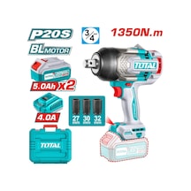 Total TIWLI20135E Li-ion Akülü 1350 NM Somun Sökme Makinesi