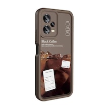 Thegencoo Redmi Note 12 5g Kılıf Kamera Korumalı Baskılı Arka Yüzey Tgco Klas Kapak - Koyu Kahve Thegencoo Redmi Note 12 5g Kılıf Kamera Korumalı Baskılı Arka Yüzey Tgco Klas Kapak - Koyu Kahve