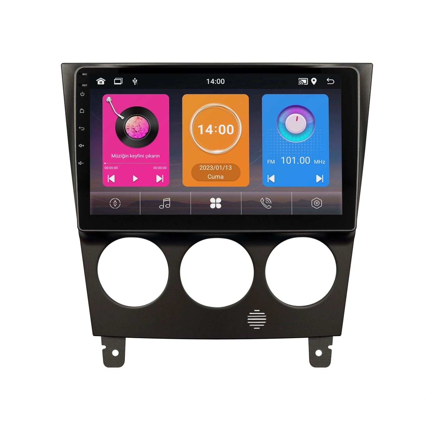 Subaru Impreza Android Multimedya Sistemi 2004-2007 Crv-4888xaa 9"