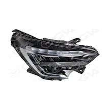 Gva 2014037 Far Ledli Sağ Motorlu Renault Clıo V 19 23 Siyah Çıtalı 260100902r -