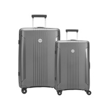 Polipropilen Valiz 2'li Valiz Seti Büyük Boy - Orta Boy Antrasit 04pc7060 Antrasit