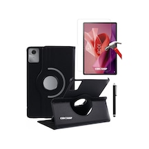 Lenovo Tab M11 /tab K11 11inç Modeliyle 360 Dönerli Tablet Kılıfı 3lü Set Uyumlu Arka Kapak