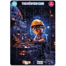 Btoys Kıds 24 Parça Puzzle Teknisyen Can