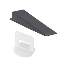 2 Mm Fayans Seramik Seviye Tespit Derz Artısı Sabitleme Takozu 200 100 Adet 2 Li Set Halinde Dübel