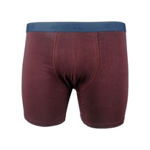 Mode Xl Büyük Beden Erkek Likra Boxer 6350 Mürdüm Mürdüm