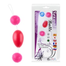 X-sense Baile Kırmızı Üçlü Kegel Egzersiz Topları Anal Ve Vajinal