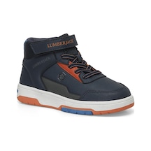 Lumberjack Nıtra Hı 4pr Lacı Erkek Çocuk High Sneaker 000000000101887091 Lacivert - Turuncu
