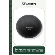 Özel Seri Ağırlık Bireysel Fitness Salon Güllesi Pvc - 6 Kg Pgl-600