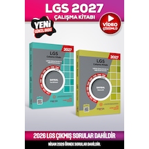 2027 Nisan Güncel 8. Sınıf Lgs Çıkmış Ve Meb Örnek Sorular Sayısal Çalışma Kitabı 2'li Set