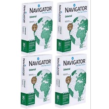 Navigator A4 Fotokopi Kağıdı 4 Paket 2000 Adet 80 Gr.