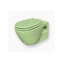 Ece Banyo - Ronda Design Fıstık Yeşili Asma Klozet Kapak Dahil Outlet - 7623-dl- Diğer