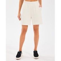 Skechers W Essential 5 Inch Sweatshort Kadın Off White Şort S2510035-102 Off White Çok Renkli