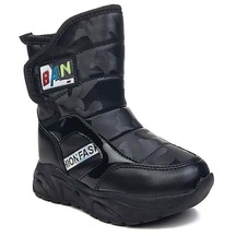 Moda Ayakkabı 9075 Siyah Kız Çocuk Bot Ayakkabı
