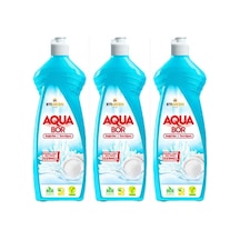 Aquabor Doğal Mineralli Elde Yıkama Bulaşık Deterjanı 3 Adet