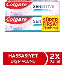 Colgate Sensitive Whitening Diş Macunu 75 Ml - 2 Adet Diş Hassasiyeti