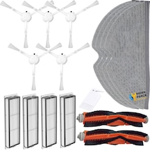 Xiaomi Uyumlu Mi Robot Vakum Robot Süpürge Aksesuar Ve Bakım Seti Taraklı