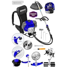 Graizer 58 Cc 11000 Rpm Sırt Tipi Benzinli Çalı Çim Biçme Tırpan