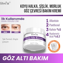 Roen Göz Altı Morluk Kremi Kafein %5 Hyaluronic Acid %0,2 Koyu Halka Şişlik ve Bakım Kremi 50 ML