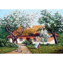 Ördekli Bahçe 1000 Parça Puzzle