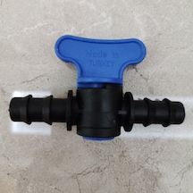 Damlama Sulama Plastik Küresel Mini Vana 20 Adet 16 Mm Kurt Ağzı