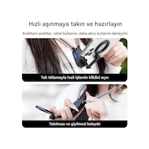 Manyetik Boyun Tipi Esnek Telefon Tutucu Eller Serbest Pov/vlog/spor Kullanımı İçin Uyumlu Nh-01