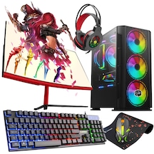 Zeiron Fx60 i5-3470 16 GB 1 TB HDD+240 GB SSD RX550 23.8" Dos Curved Masaüstü Oyuncu Bilgisayarı