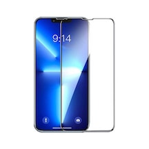 İphone 12 Pro Uyumlu Etnaa Cam Ekran Koruyucu - Siyah - T23326