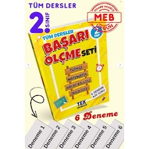 Tek 2.sınıf Başarı Ölçme Seti 6 Fasikül Deneme