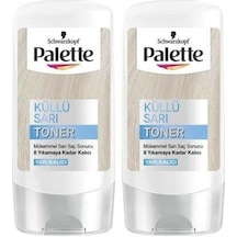 Palette Mükemler Sarılar Saç Toneri - Küllü Sarı Paketi