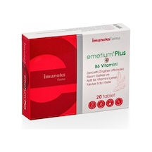 Imuneks Emetıum Plus 20 Tablet