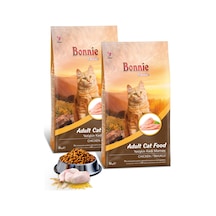 Bonnie Tavuklu Yetişkin Kedi Maması 2 x 10 KG