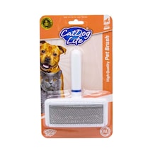 Cat Dog Life Kedi Ve Köpekler İçin Telli Fırça M Boy