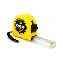 Proter Stoplu Çelik Şerit Metre 5 M X 25 Mm 0 - 300 MM