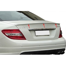 Mercedes C W204 Spoiler Bagaj Gt Fiber 2007 2013