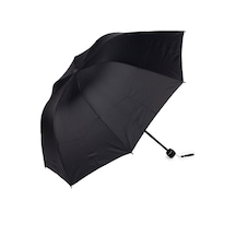Marlux Siyah Unisex Yarasa Tip Kırılmaz Şemsiye M21Mar077R001 - Siyah