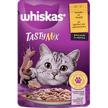 Whiskas Pouch Tastymix Sos İçinde Kuzulu Ve Hindili Yetişkin Kedi Konservesi 28 X 85 Gr