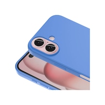 Apple Uyumlu iPhone 16 Kılıf Uzrm Lsr Lansman Kapak-pembe Pembe