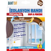 Kapı Pencere Bandı Kahverengi Kapı Pencere Fitili İzolasyon Bandı Kapı Pencere Bandı Kahverengi Kapı Pencere Fitili İzolasyon Bandı