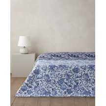 Camille Ray Çift Kişilik Çok Amaçlı Örtü 200x220 Cm Lacivert