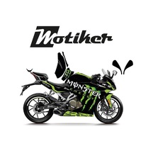 Cfmoto 250sr Monster Tasarım Sticker Etiket Modeli