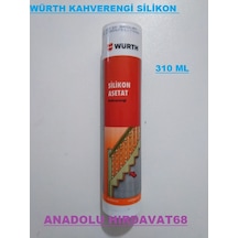 Würth Kahverengi Silikon Yapıştırıcı Güçlü Silikon Kahve Renk 310ml Germany