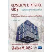 Olasılık ve İstatistiğe Giriş - Sheldon M. Ross - Nobel Akademik Yayıncılık