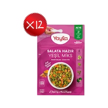 Yayla Salata Hazır Yeşil Miks 120 Gr X 12 Adet